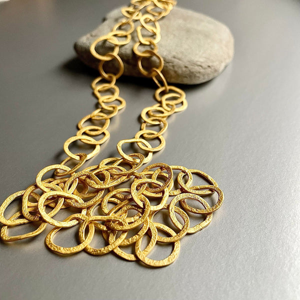 Hand hammered and textured, Adira Necklace From Mia Siya is the most sold, beloved, and cherished necklace from the Mia Siya brand, which was launched in 2018.