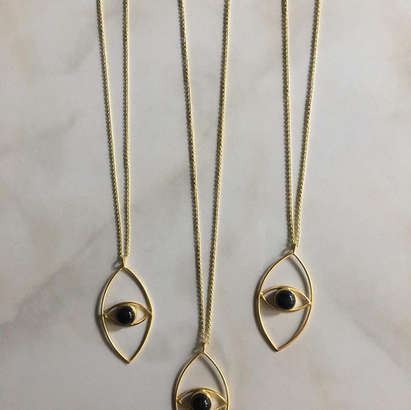 Sophia Dangle Earrings With Black Onyx Gemstones