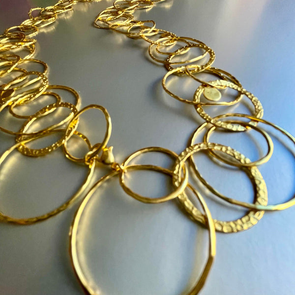 Symia Gold Long Necklace