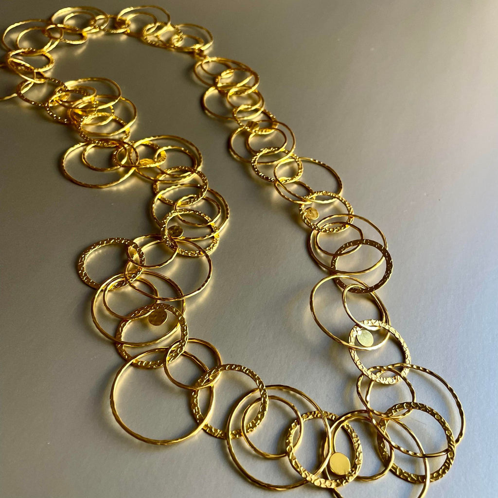 Symia Gold Long Necklace