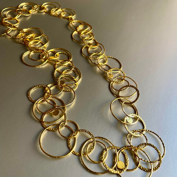 Symia Gold Long Necklace