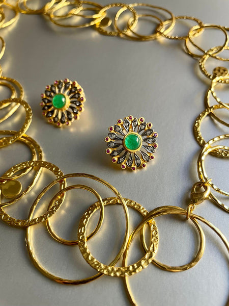 Symia Gold Long Necklace