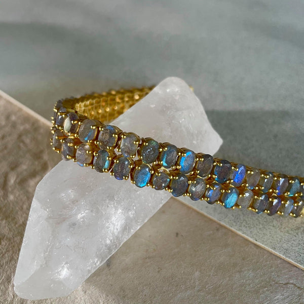 Amara Bracelet With Labradorite Gemstones