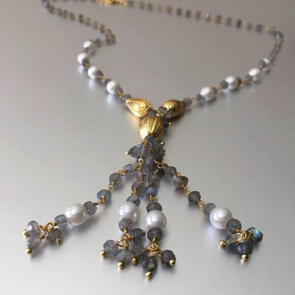 Gia Necklace With Labradorite