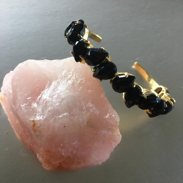 Lyala Cuff With Black Onyx
