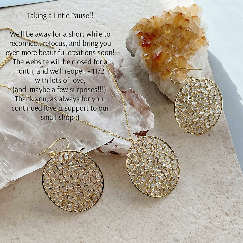 Solene Sterling Silver Necklace With Gold Vermeil And CZ