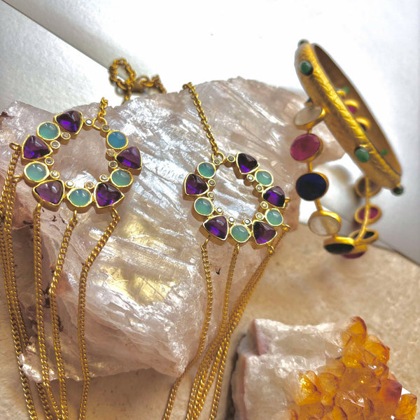 Madeleine Multi - Gemstone Bracelet