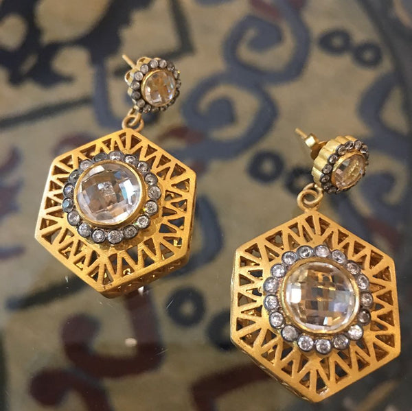 Madeira Earrings In Gold