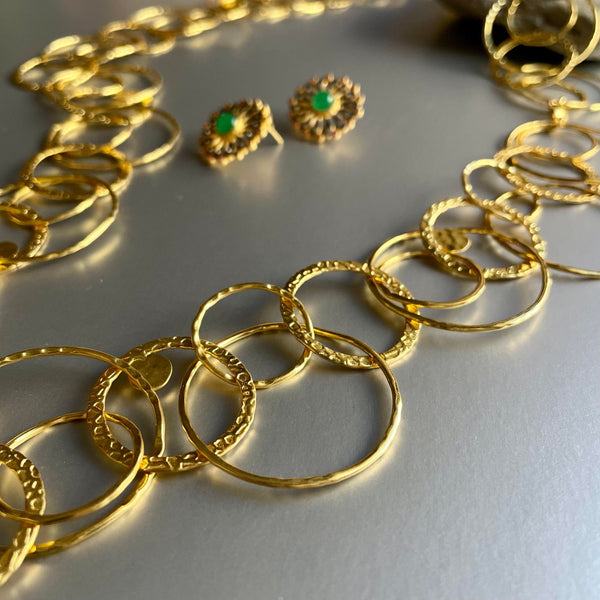 Symia Gold Long Necklace
