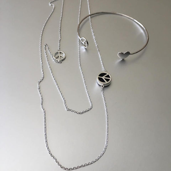 Shanti Necklace In Sterling Silver