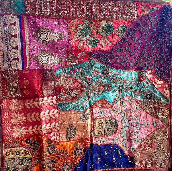 Multi-Colored Handmade Tapestry